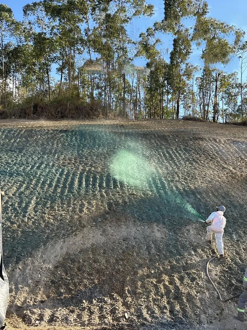 Hidrosemeadura com Biomanta
